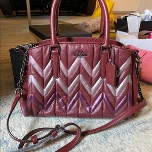 New COACH F37872 Mini Sage Carryall With